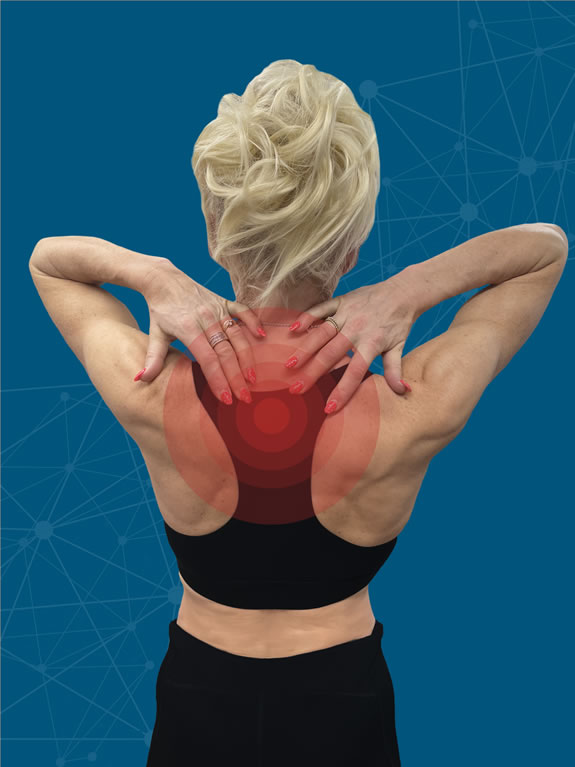 Upper back pain treatment